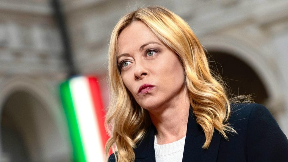 La premier Giorgia Meloni