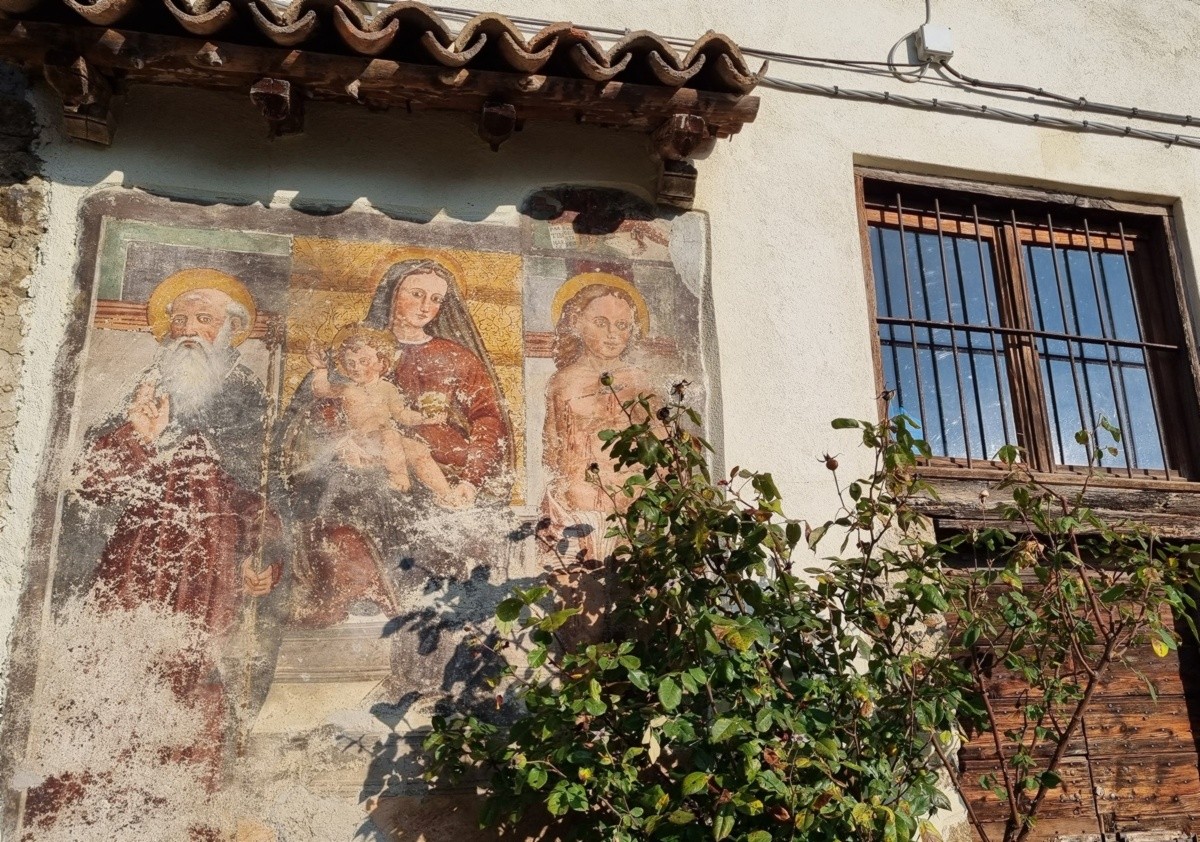 L’affresco di Cantello