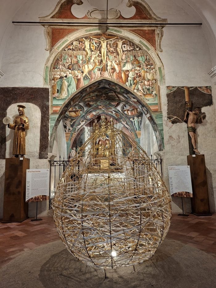 la mostra al Museo della Basilica di Clusone