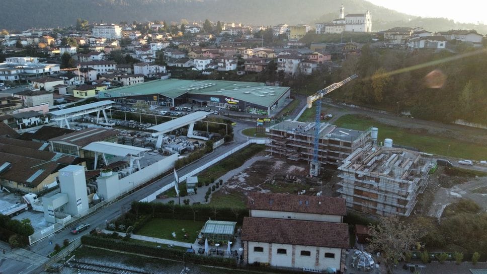 A Paratico il cantiere residenziale a completamento dell’area ex Rio