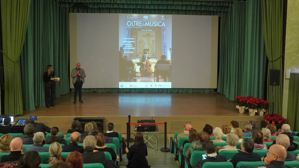 La presentazione del docufilm «Oltre la musica - Protagonisti ad ogni età»