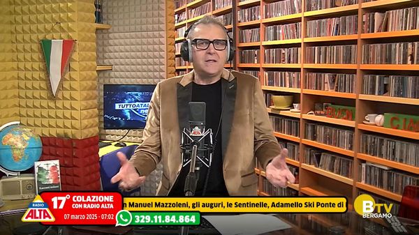 COLAZIONE CON RADIO ALTA
