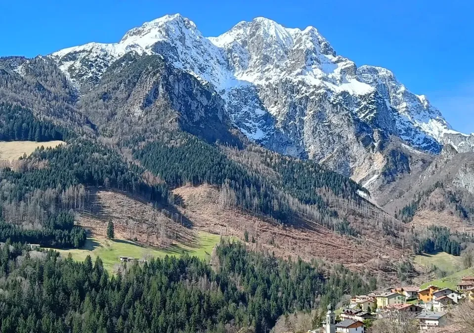 Il Monte Secco e la Valle di Las