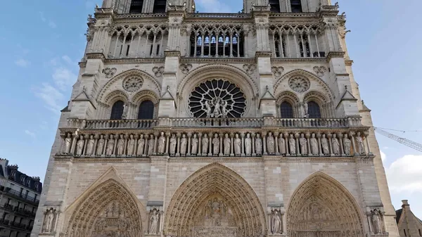 La Cattedrale di Notre Dame,  danneggiata da un incendio nel 2019