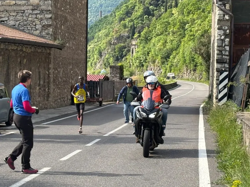 Durante la corsa