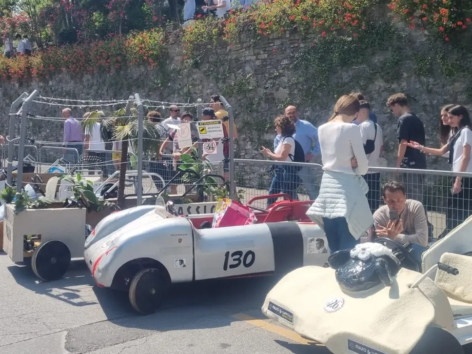 Le box prima della gara