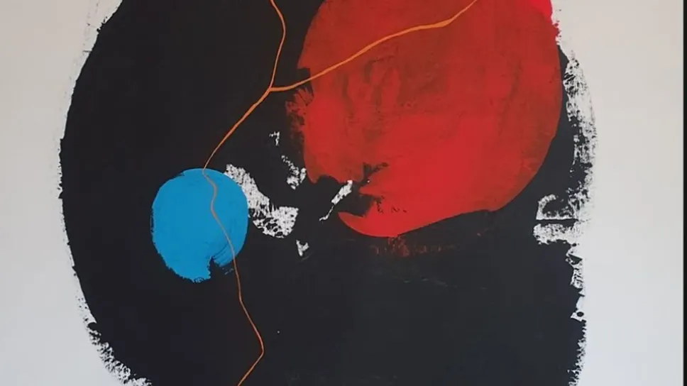 Una delle opere alla mostra «Portrait of infinity» di Marco Raggi Una delle opere alla mostra «Portrait of infinity» di Marco Raggi