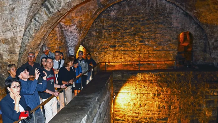 la fontana del lantro riapre al pubblico in tanti alla scoperta della storica cisterna video