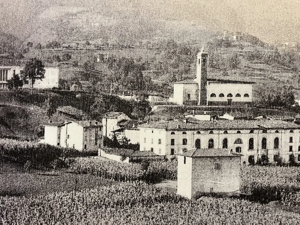 Lo spazio verde dietro San Martino, dove nacque Lina Orfei