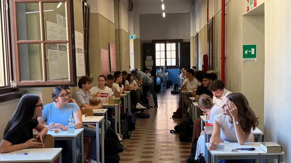 Esame di Maturità, alcuni studenti bergamaschi Esame di Maturità, alcuni studenti bergamaschi