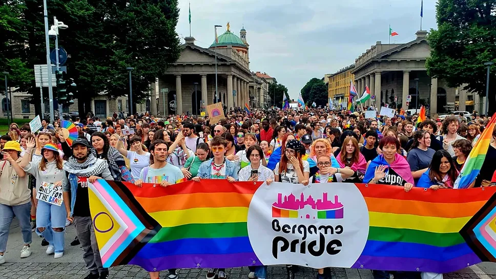 Una passata edizione del Bergamo Pride