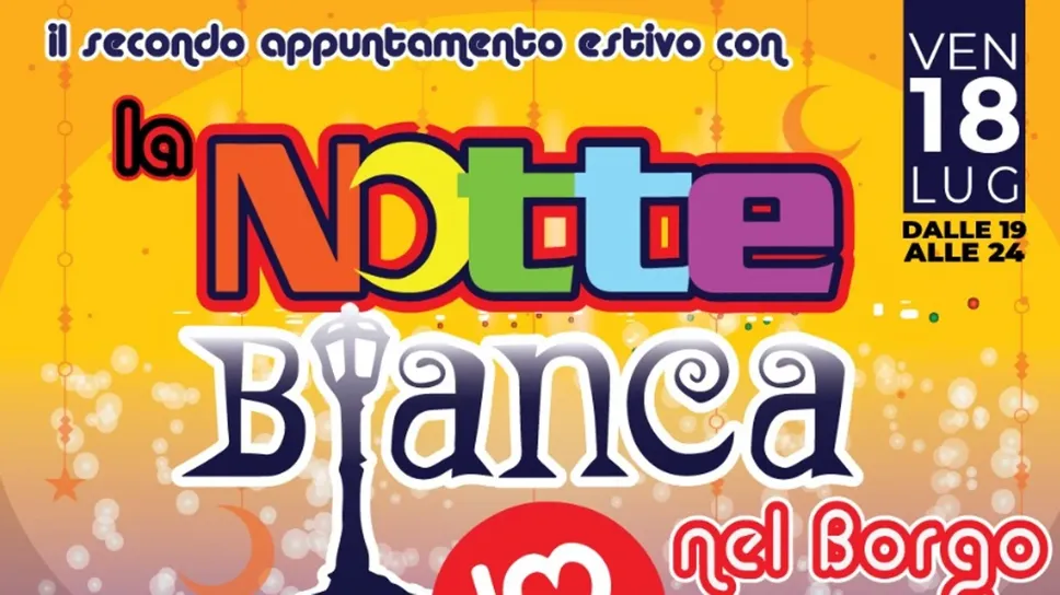 La locandina della festa