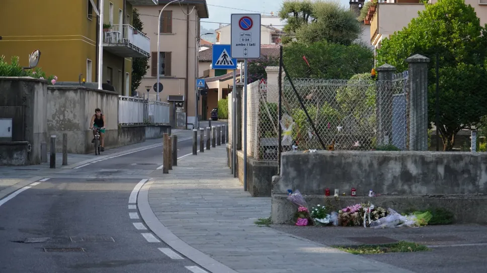Il luogo a Terno d’Isola dove è stata accoltellata a morte Sharon Verzeni la sera del 30 luglio 2024 Il luogo a Terno d’Isola dove è stata accoltellata a morte Sharon Verzeni la sera del 30 luglio 2024