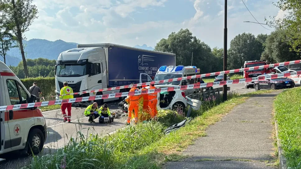 Il tragico incidente di Monte Marenzo dove hanno perso la vita due coniugi 67enni di Calolziocorte