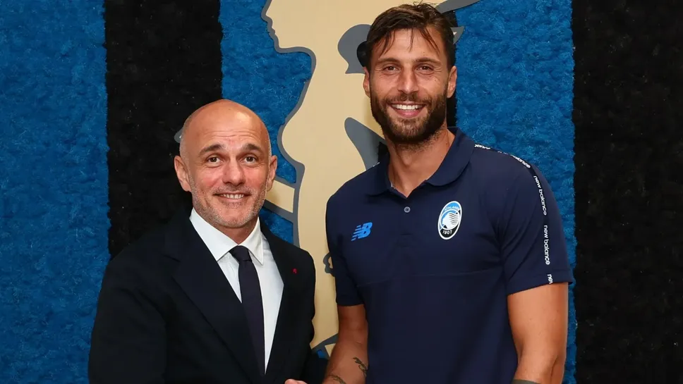 Luca Percassi e Marco Sportiello Luca Percassi e Marco Sportiello