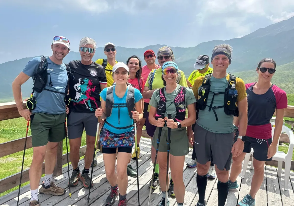 L’allegra combriccola al rifugio Rodigari