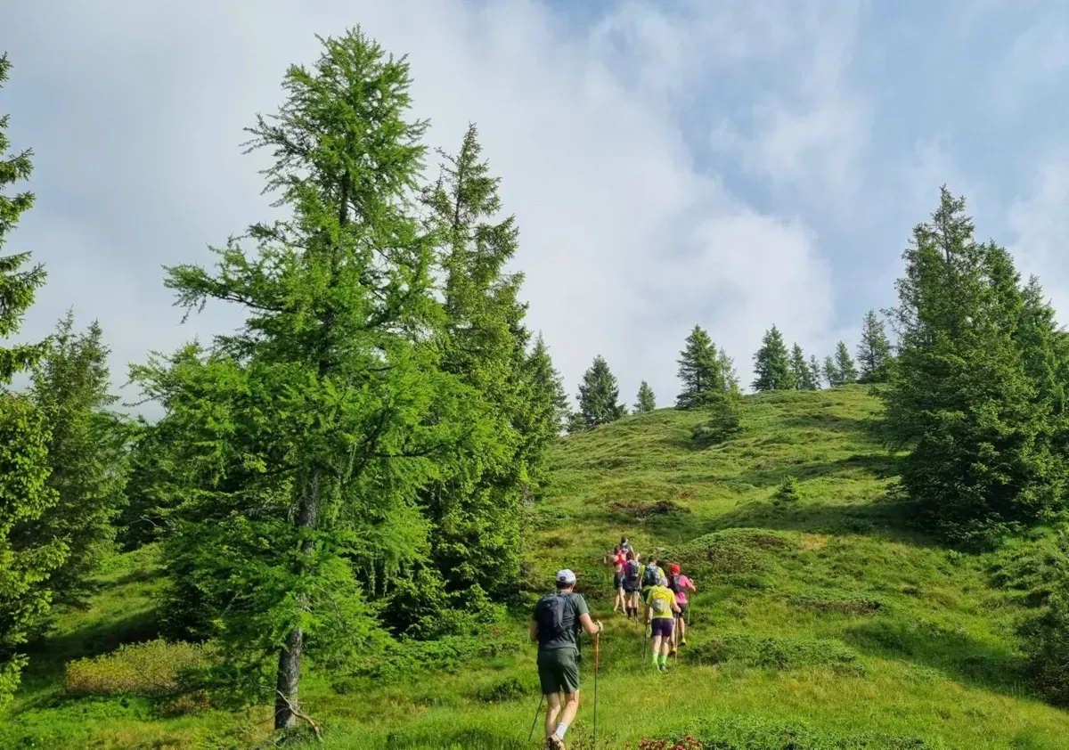 Dal roccolo Guana al Monte della Croce