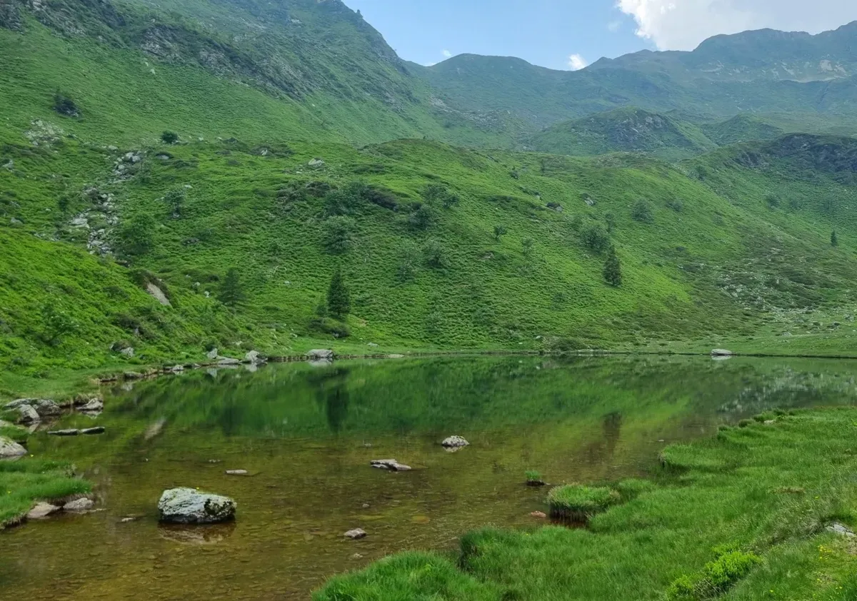 Il lago basso di Cardeto