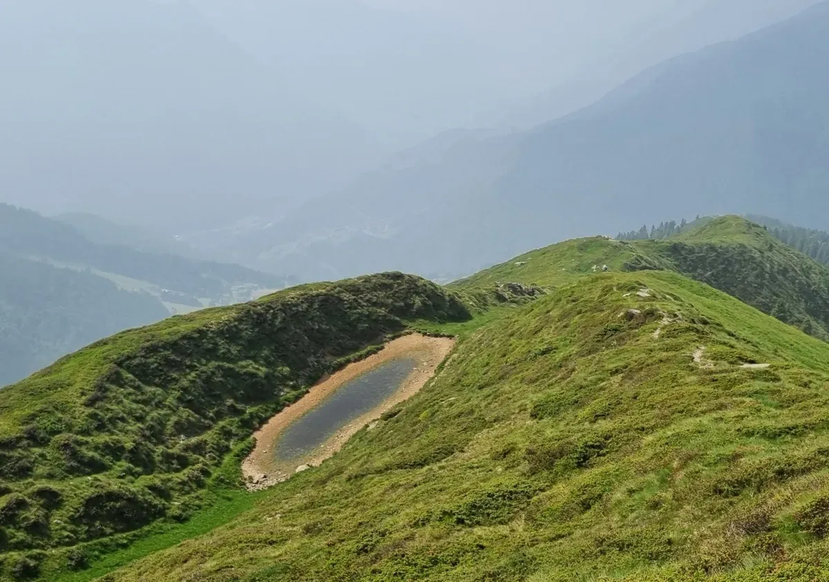 Bella prospettiva dello Stagno d’Agnone