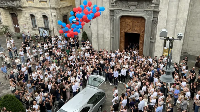 L’abbraccio di Villongo al piccolo Nicolò: «Prendiamoci cura della vita»