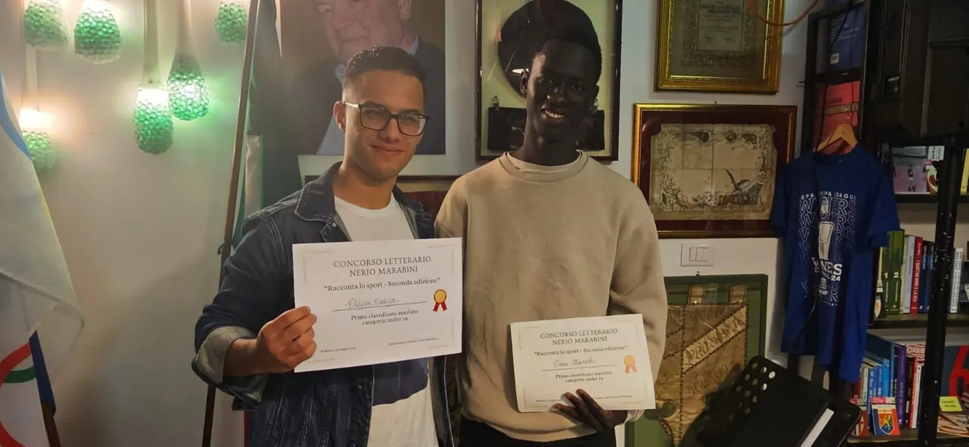 La premiazione del concorso letterario