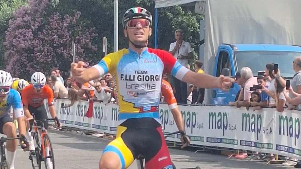 Simone Gardani (Team Giorgi), vincitore a Osio Sotto del Memorial Giacomo e Carlo Sciola-27° Gran Premio Map Simone Gardani (Team Giorgi), vincitore a Osio Sotto del Memorial Giacomo e Carlo Sciola-27° Gran Premio Map
