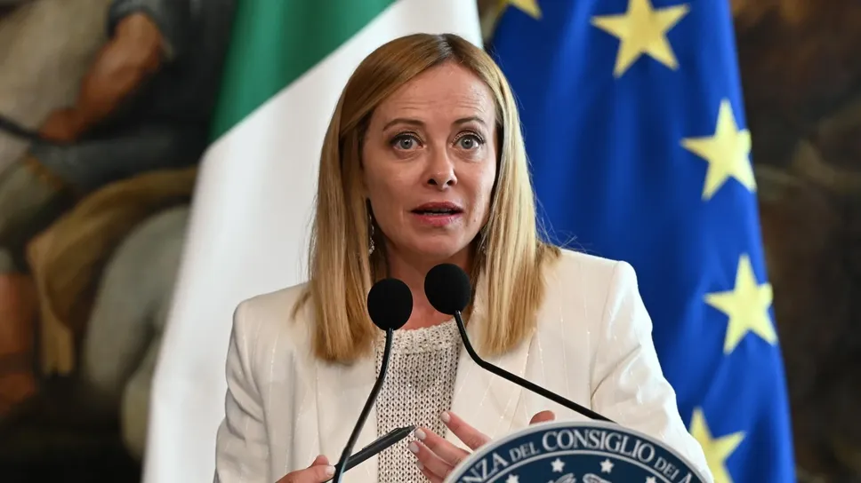 La premier Giorgia Meloni
