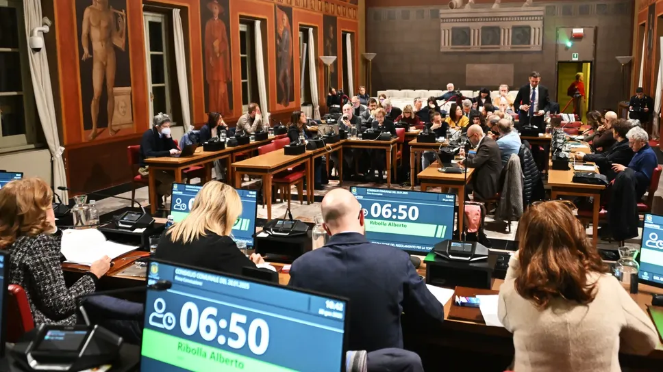 L'Aula si è riunita ieri per una seduta straordinaria L'Aula si è riunita ieri per una seduta straordinaria
