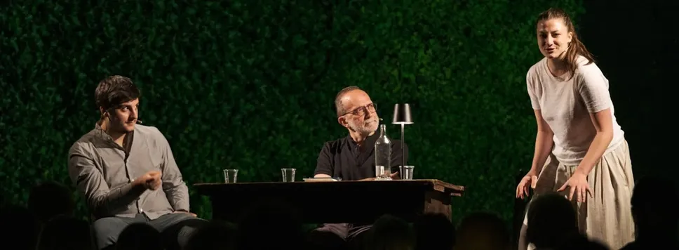 Lo spettacolo a cura di Gabriele Vacis «Meditazione sul tempo»
