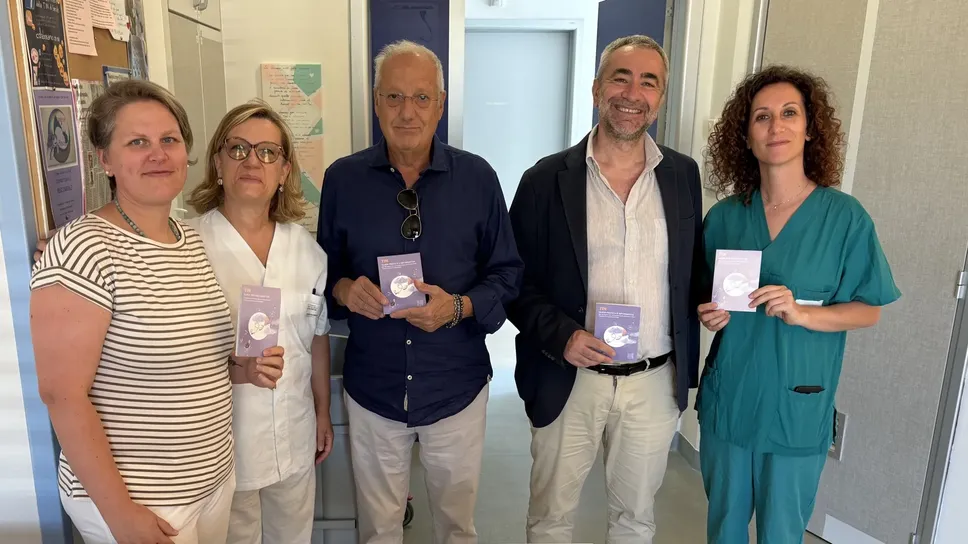 Da sinistra a destra: Fabiola Noris, Cristina Bellan, Andrea Pontello, Marco Passaretta, Stefania Paolati Da sinistra a destra: Fabiola Noris, Cristina Bellan, Andrea Pontello, Marco Passaretta, Stefania Paolati