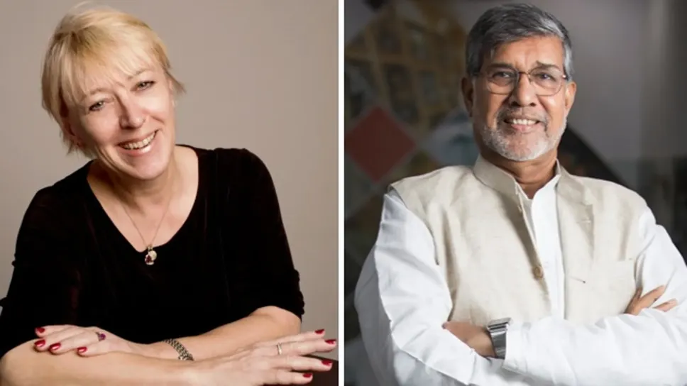 Jody Williams e Kailash Satyarthi, Premi Nobel per la pace nel 1997 e nel 2014