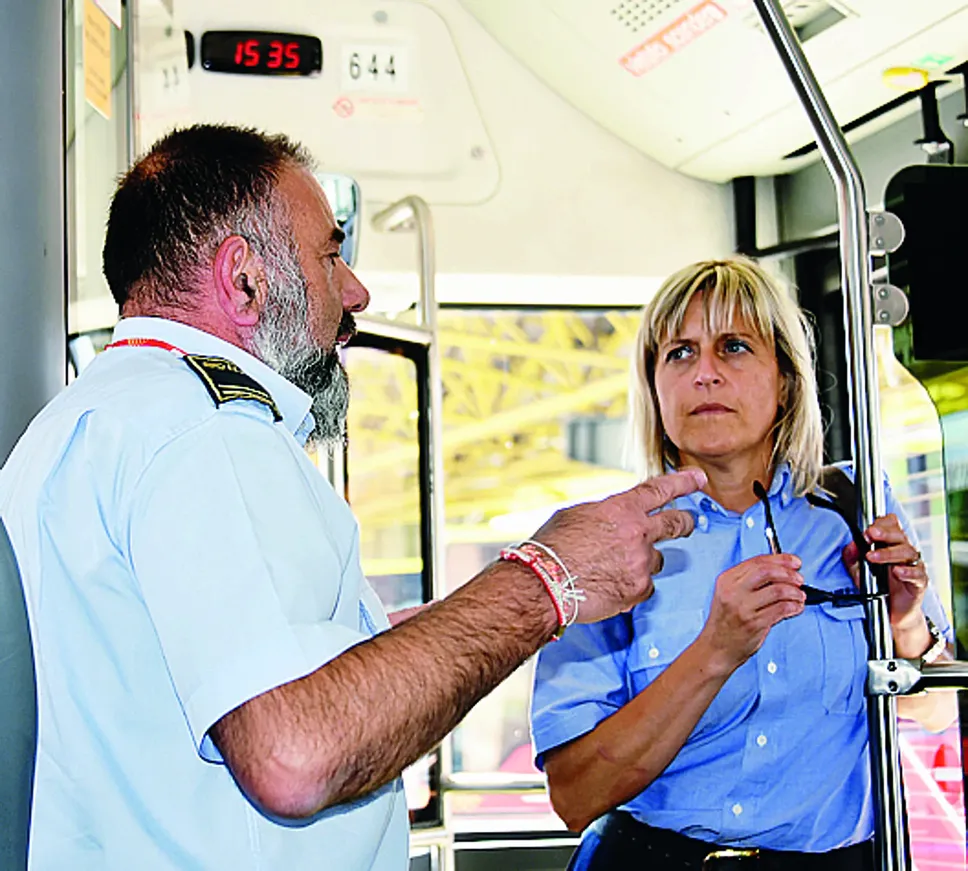 L’affiancamento da parte del conducente esperto Fabio Rossoni