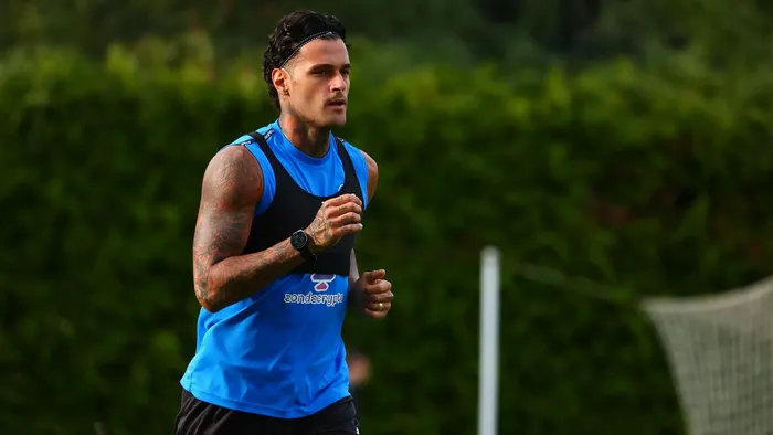 atalanta verso il lipsia possibile il debutto stagionale di scamacca