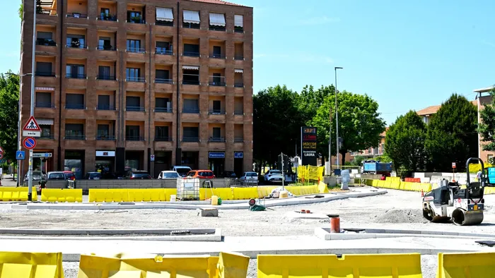 Bus elettrico Bergamo Dalmine: nuova rotatoria in via Moroni e ripristino della viabilità Bus elettrico Bergamo Dalmine: nuova rotatoria in via Moroni e ripristino della viabilità