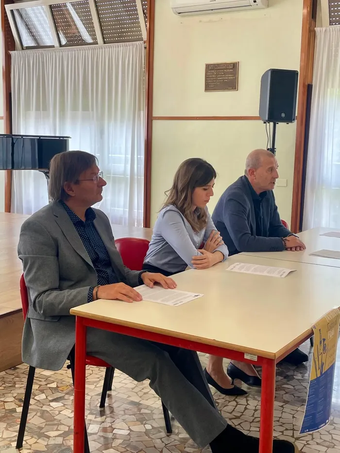 Da sinistra: Marco Ambrosini, Daniela Giordano e Massimo Boffelli