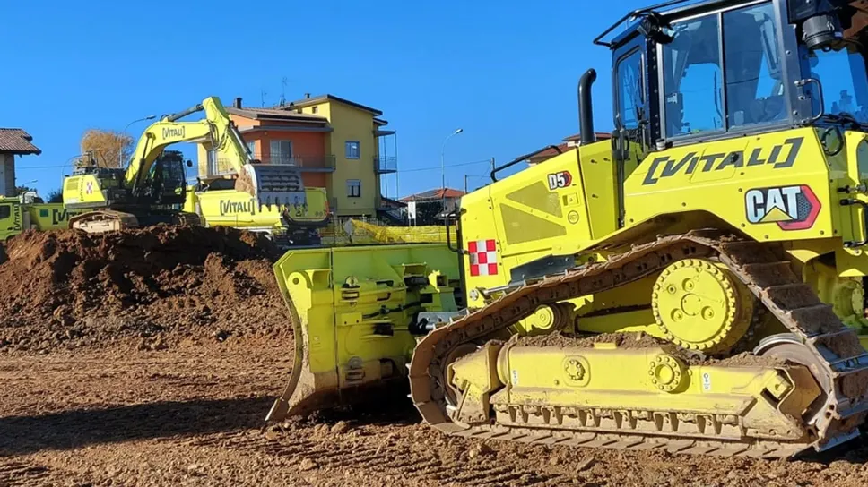 Uno dei tanti cantieri della Vitali Spa Uno dei tanti cantieri della Vitali Spa