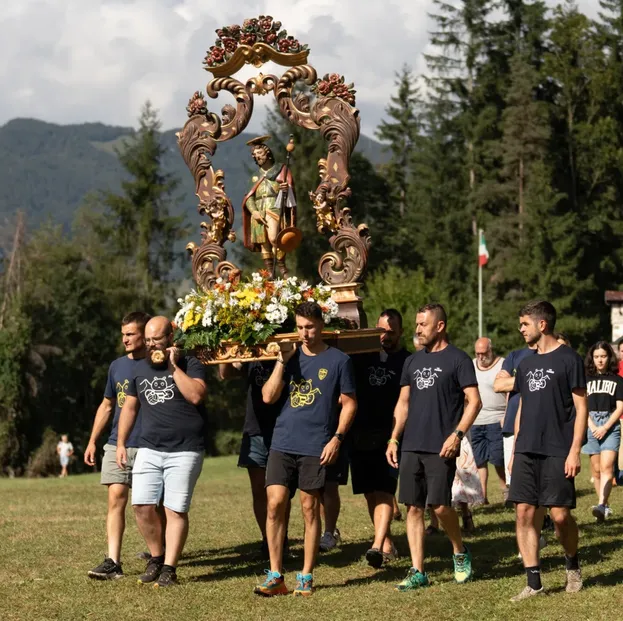 La processione di San Rocco a Piario