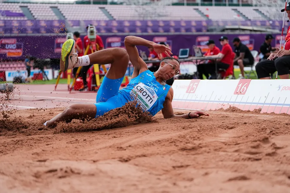 Francesco Efeosa Crotti, Europei Under 20 di atletica, Tampere 9 agosto 2025