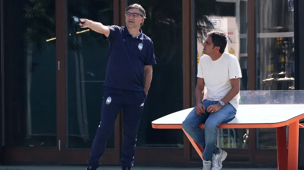 Juric e il direttore sportivo Tony D’Amico