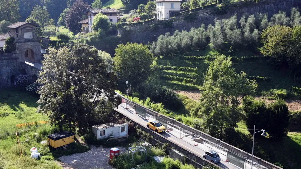 Via Maironi da Ponte è chiusa per lavori da febbraio