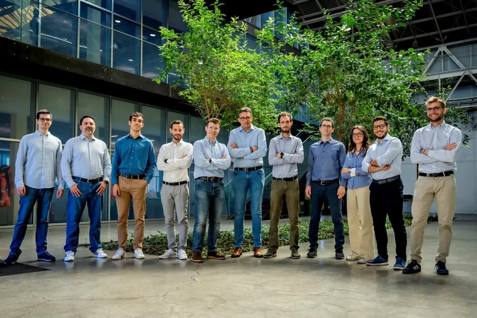 L’unità di «scienza dei dati» Da sinistra, i componenti del team: Michele Zanchi, Vitaliano Nobile, Davide Valoti, Alessandro Delle Foglie, Andrea Rota, Vincenzo Manzoni, Jacopo Balocco, Davide Poletti, Bendetta Maffeis, Andrea Marinò, Luca Campana