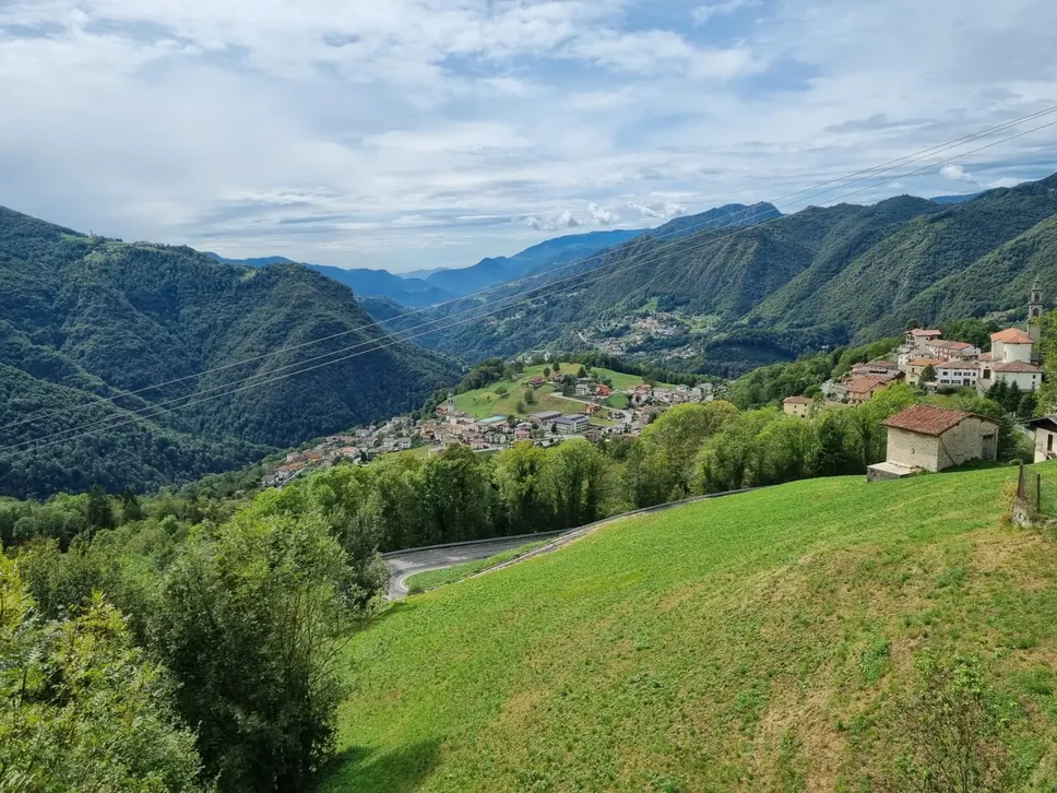 Panorama di Costa Serina