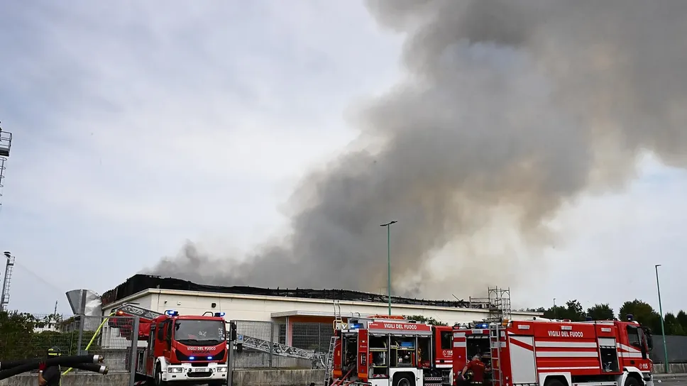 L’intervento dei vigili del fuoco a Ghisalba il 14 agosto