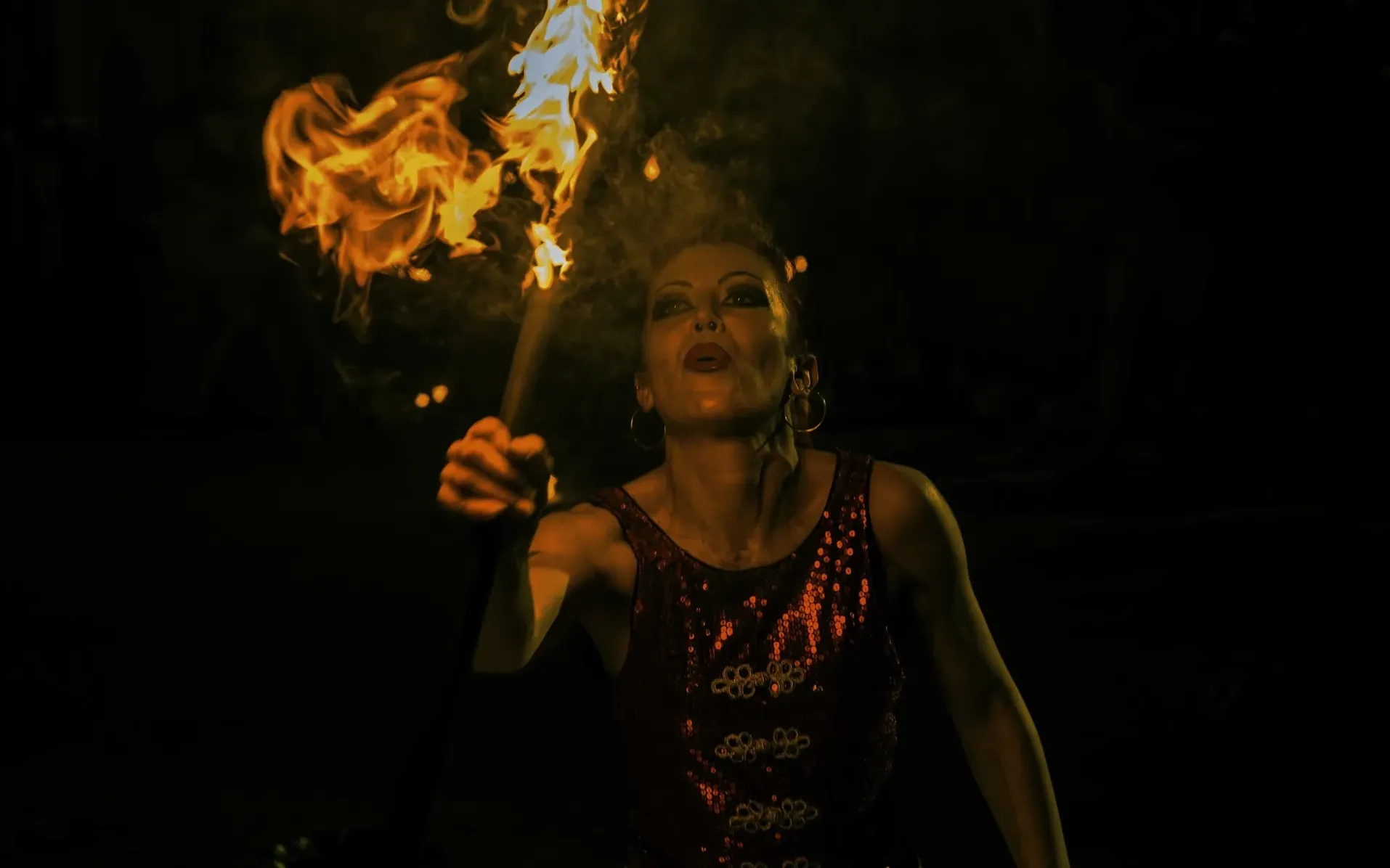 La performer Jane Ivory