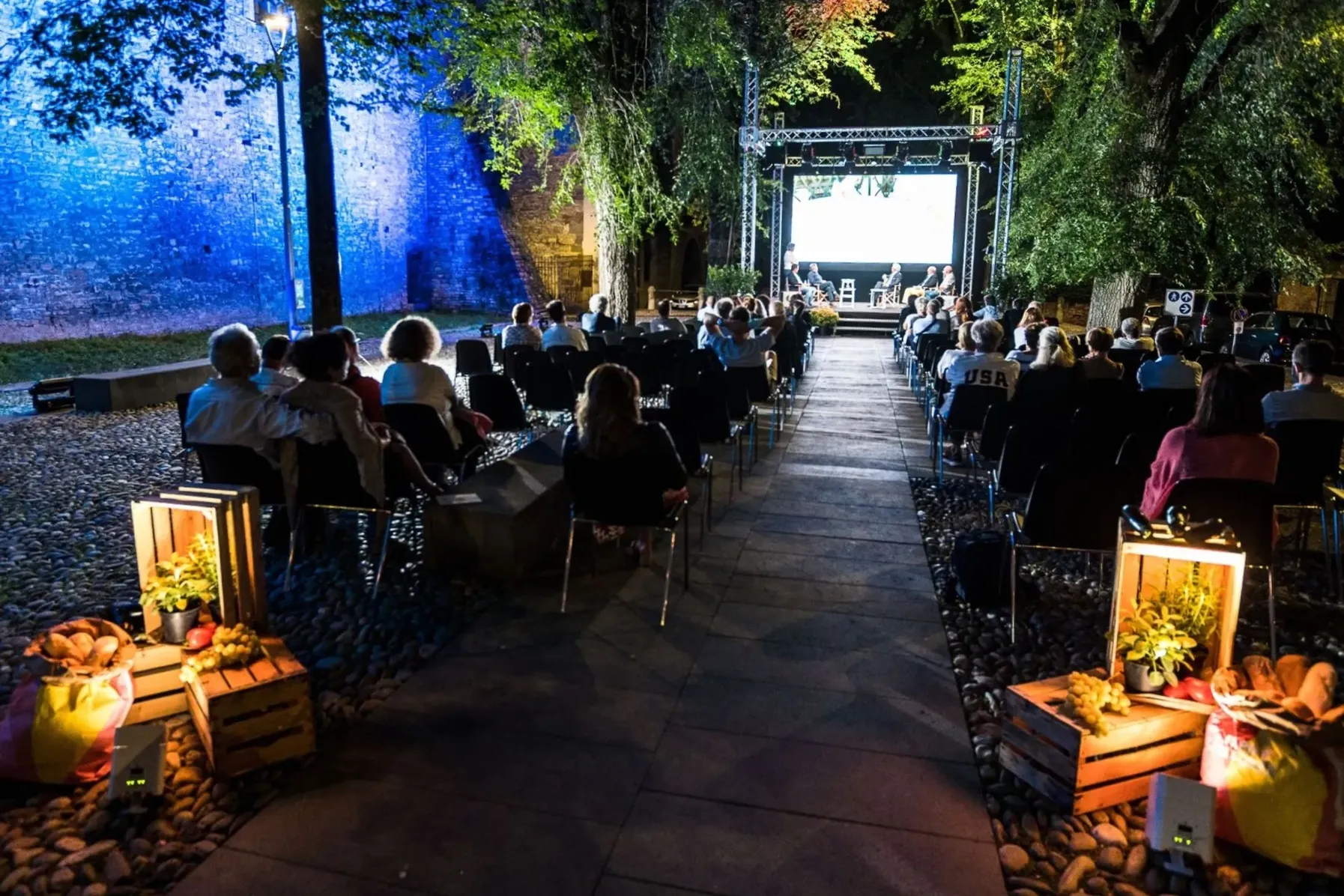 Uno scatto della scorsa edizione di Food Film Fest