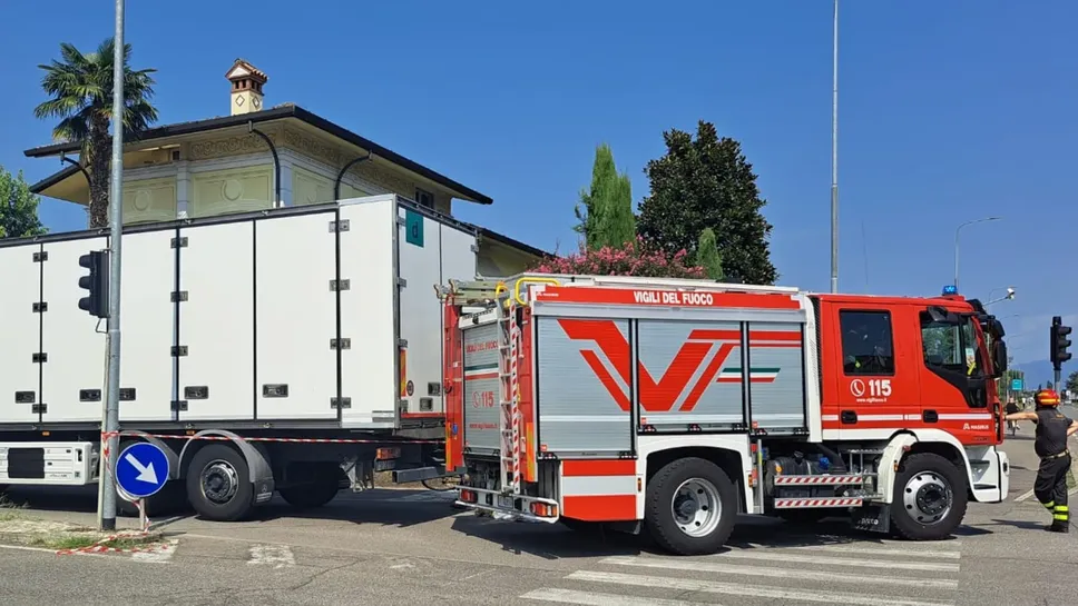 Anche i vigili del fuoco a Martinengo