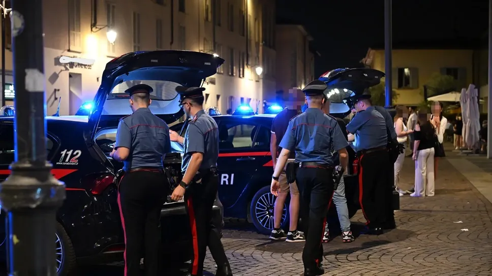 I controlli dei carabinieri di Treviglio