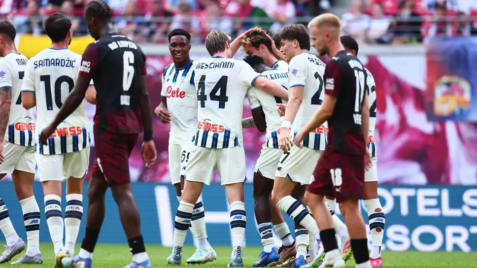Alla Red Bull Arena di Lipsia vince l’Atalanta 1-2 Alla Red Bull Arena di Lipsia vince l’Atalanta 1-2