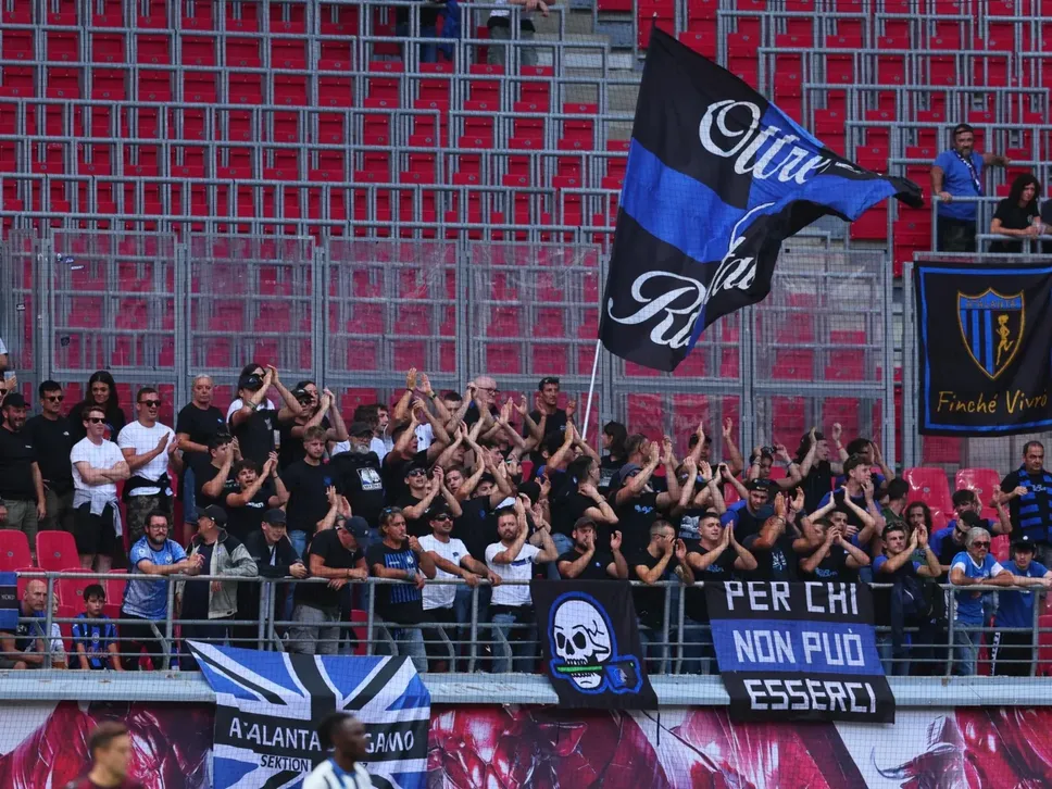 La tifoseria nerazzurra a Lipsia