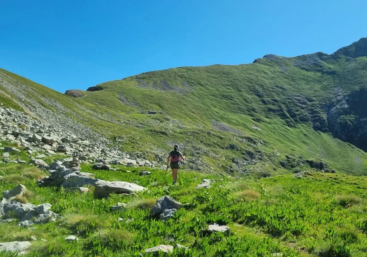 Verso il Passo di Publino (sent. 209A)